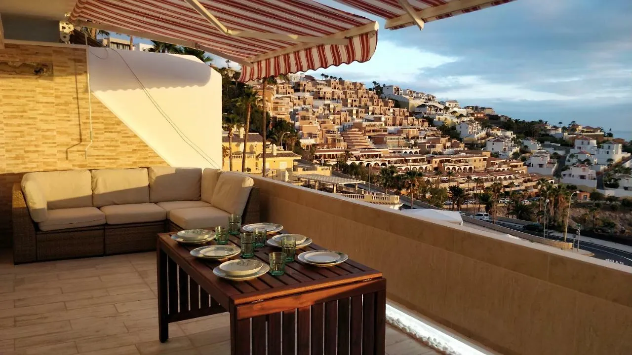 New Deluxe Stunned Seaview 2 Bed Apt Costa Adeje  Apartmán